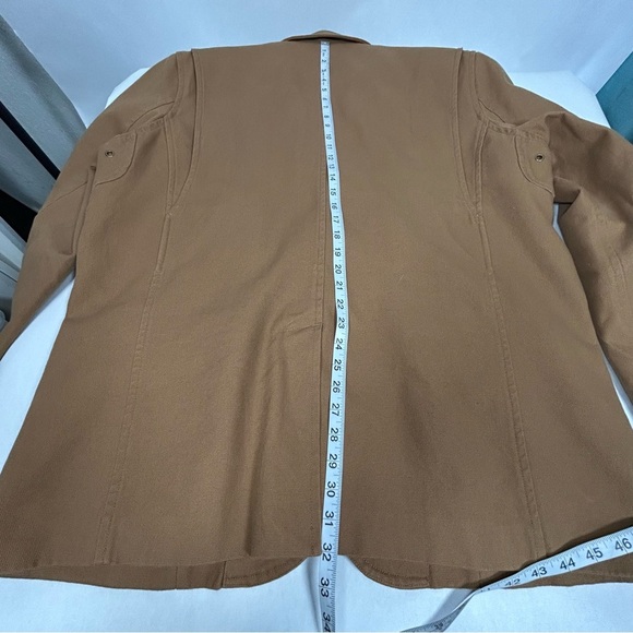 Duluth Trading Co Fire Hose Brown Presentation Canvas Work Jacket - Picture 10 of 12